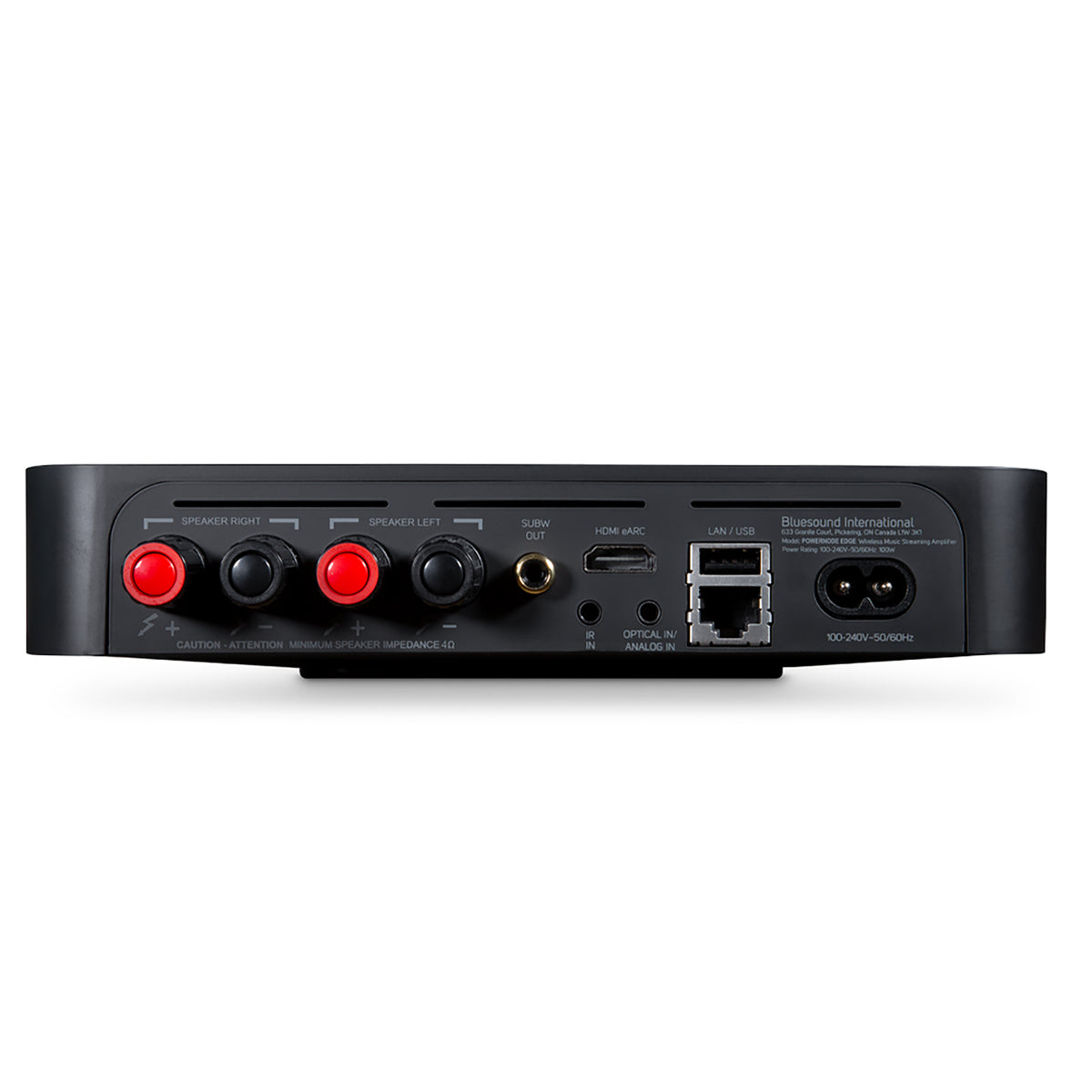 POWERNODE EDGE - Compact Wireless Music Streaming Amplifier POWERNODE EDGE - Compact Wireless Music Streaming Amplifier