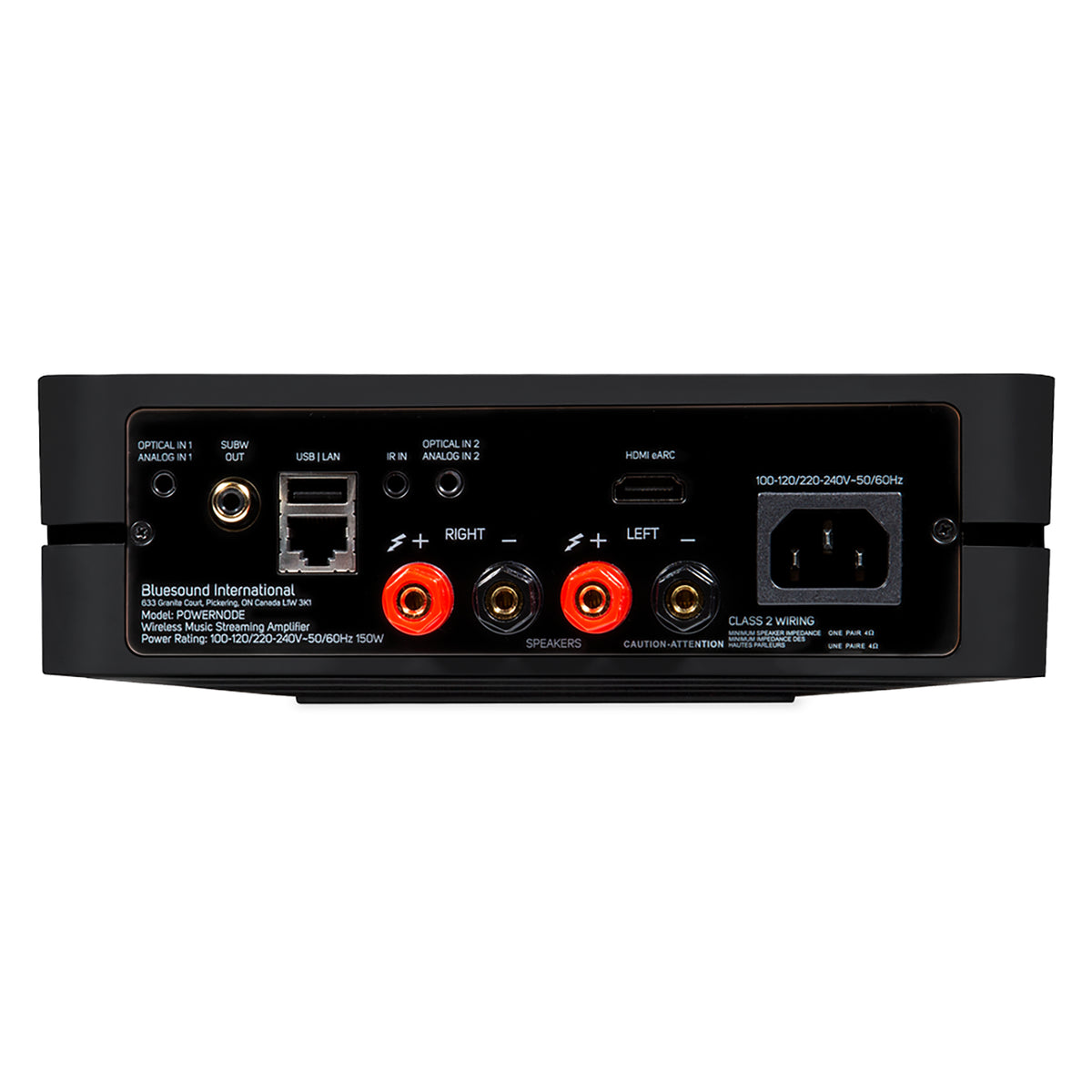 POWERNODE (2021)
Wireless Multi-Room Music Streaming Amplifier