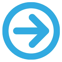 Blue arrow